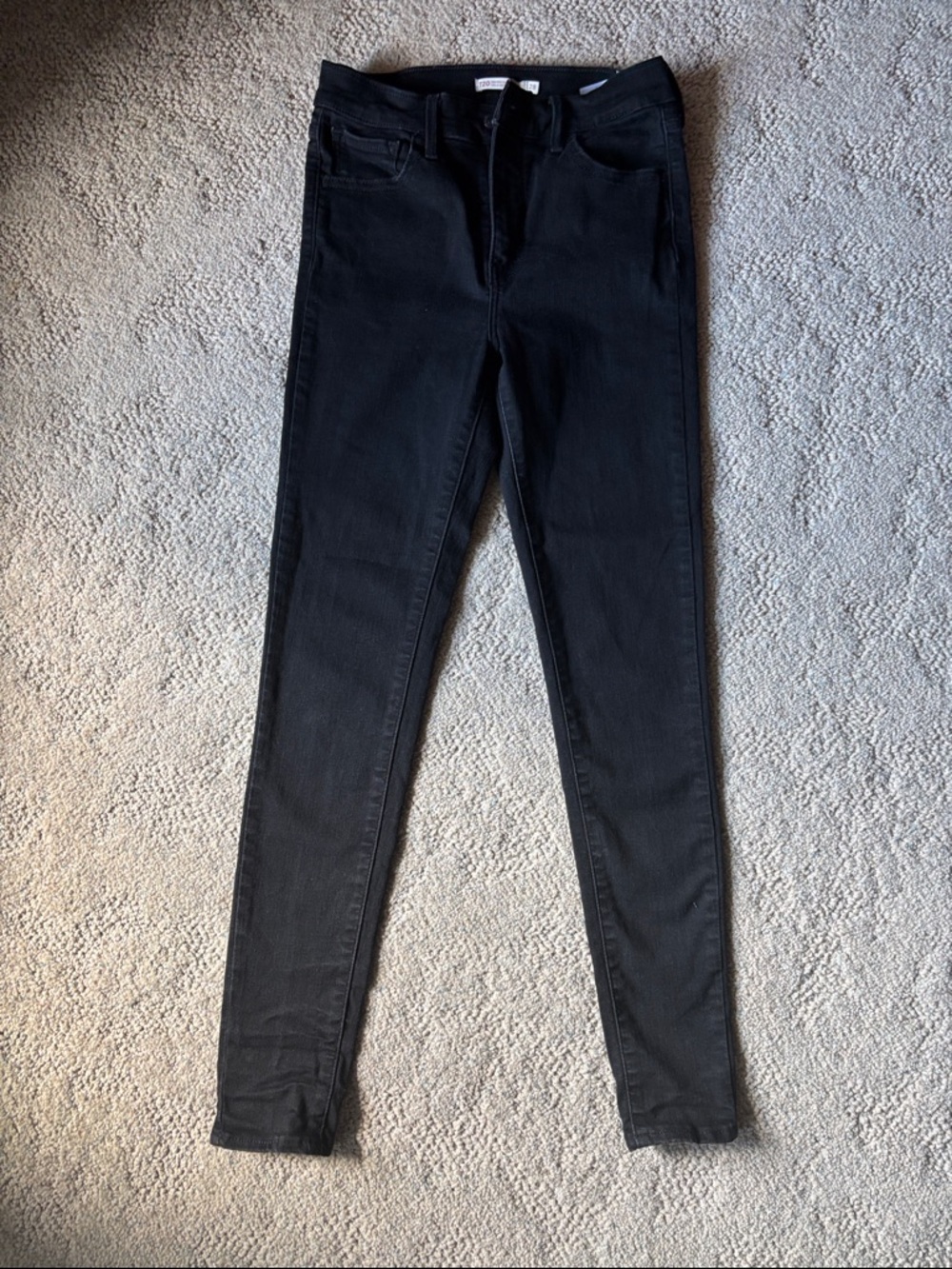 Women's Black Skinny Jeans - Slim Fit Stretch